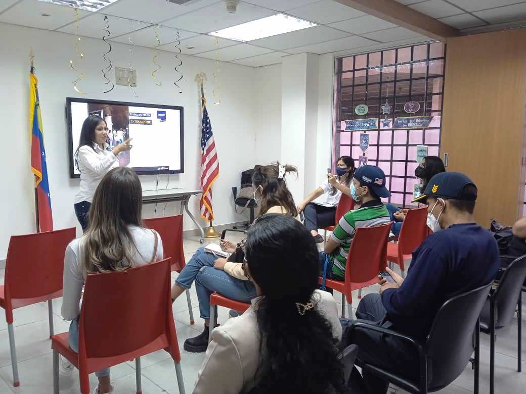 No caigas en la red de la trata de personas